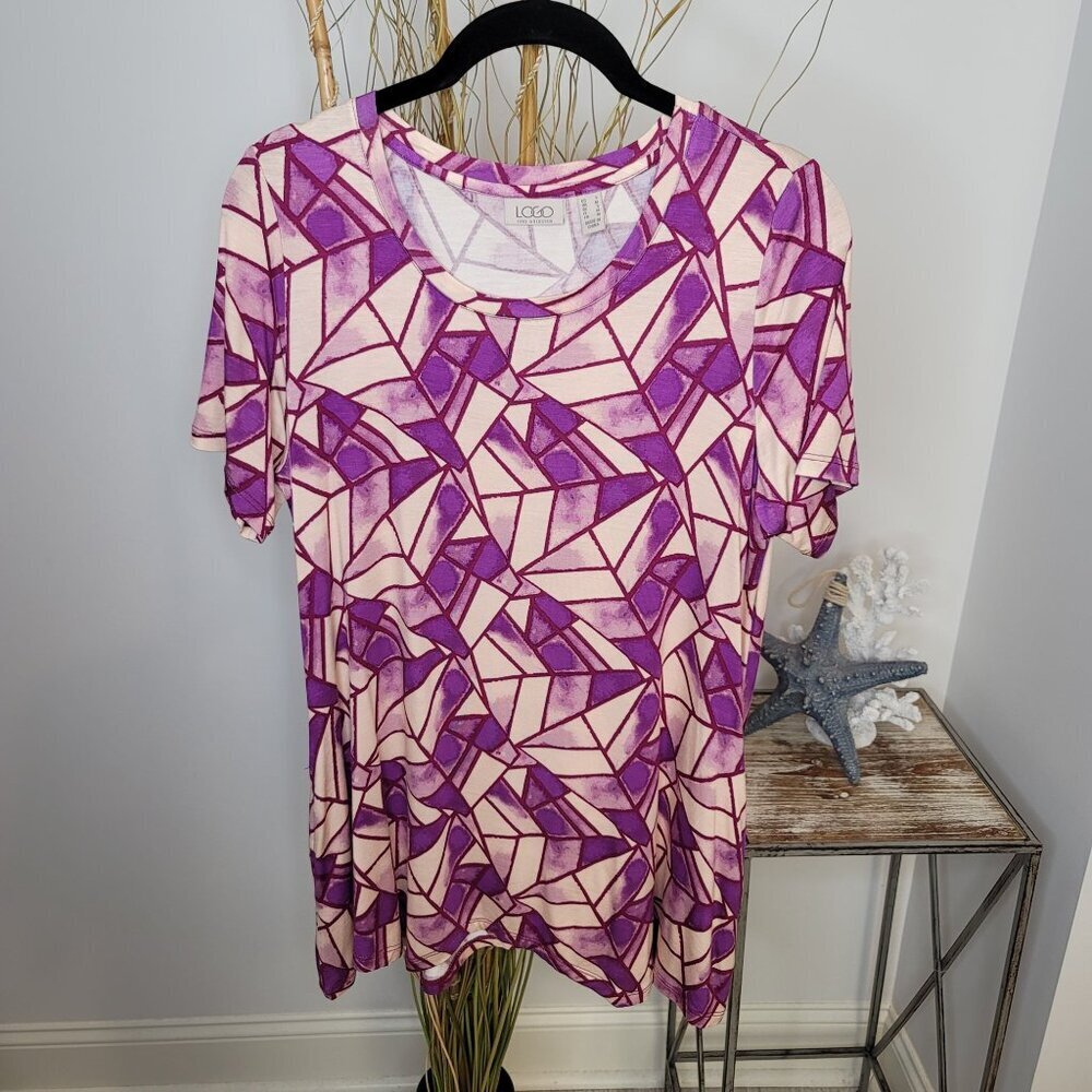 LOGO By Lori Goldstein‎ Tunic Womens Small